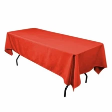 Polyester Tablecloth for Picnic, Party, Wedding, Special Events, Family Dinner