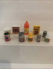 Rare Vintage 10 Piece Barbie Tyco Kitchen Littles