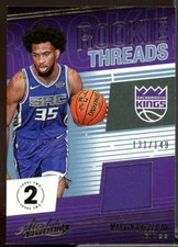 Marvin Bagley III Rookie 2018-19 Absolute Memorabilia Rookie Threads Level 2 #2 