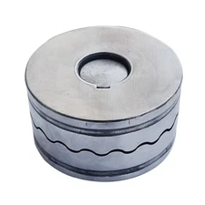 Jewelry Bangle Dapping Die 18 Wavy Scallop Pattern - SALE