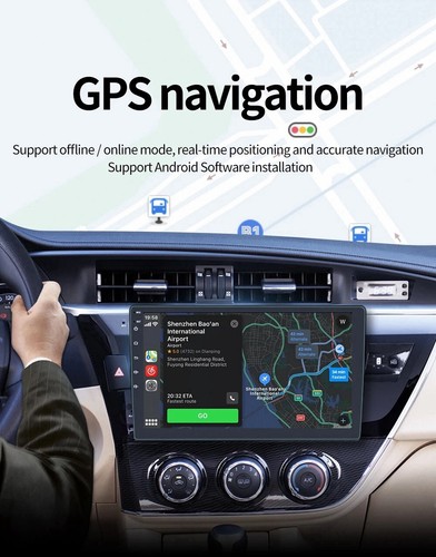 For Jeep Wrangler 2007-2018 Head Unit With Apple CarPlay Android Auto Camera - Picture 8 of 21