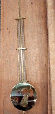 Kieninger wall clock grid pendulum for 65 cm movement 115 mm bob