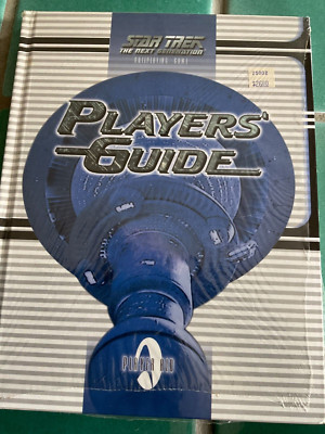 Star Trek The Next Generation rpg:  PLAYER'S GUIDE new shrink HC Last Unicorn