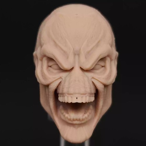 Unpainted 1/12 Spawn Anime Head Sculpt Fit 6'' Action Figure - Picture 14 of 16