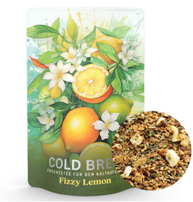 Cold Brew Tee Fizzy Lemon 100 g   Früchtetee Eistee kalt aufgießen | Zitrone-Ana