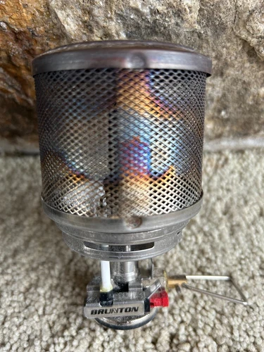 状態良好 ヴィンテージ キャンプ ハイキング ギア ストーブ ランタン ポット のこぎり 写真 - 画像12/23