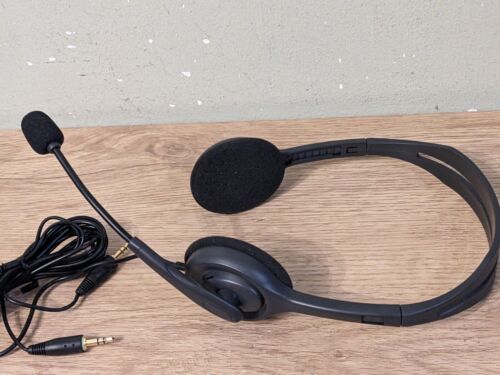 Auriculares estéreo Logitech H110 micrófono con cancelación de ruido audio dual 3,5 mm para PC - Imagen 3 de 8
