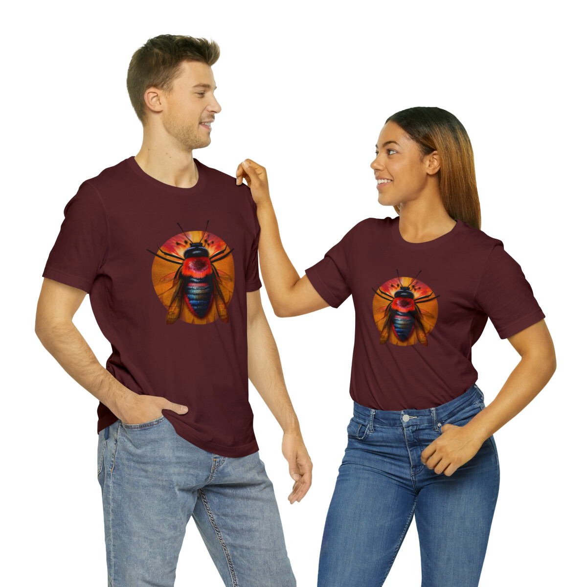 Bee the difference nature lover save wildlife unisex short sleeve shirt