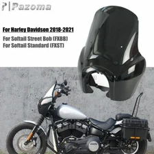 Headlight Fairing Club Style Windshield Kit For Harley Softail Street Bob '18-21