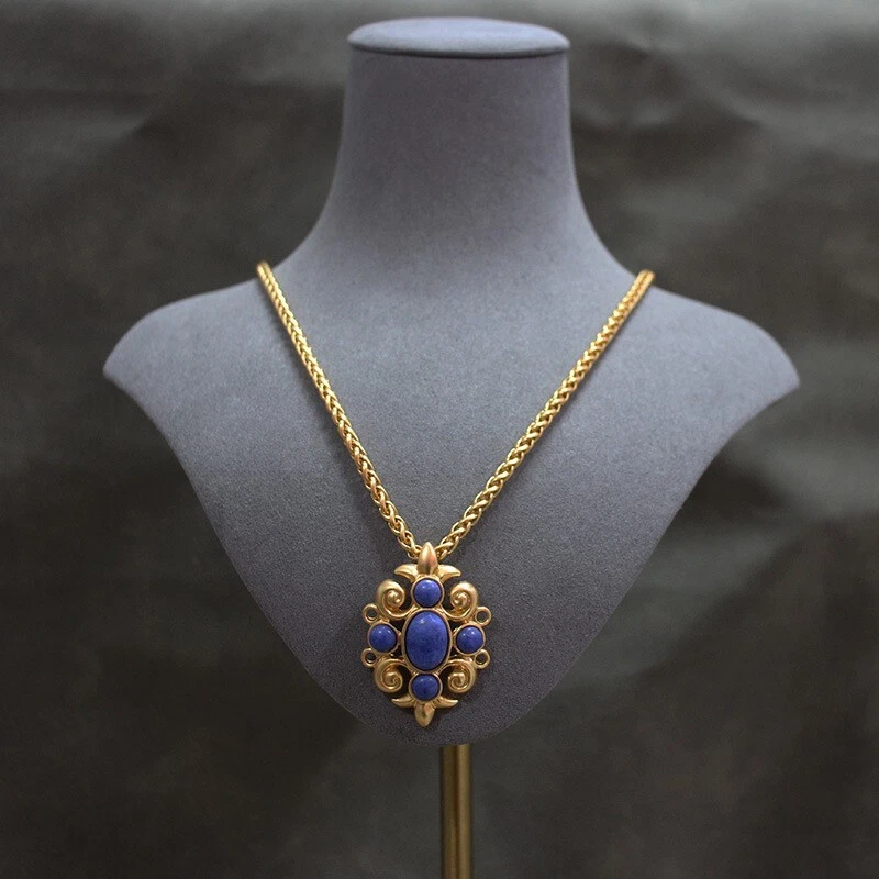 Juego de joyas enchapado en oro de cristal: pendientes, collar y pulsera, Foto 3 de 4