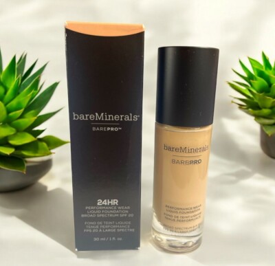 bareMinerals Barepro 24HR Performance Wear Liquid Foundation 1 Oz SATEEN 05 NIB
