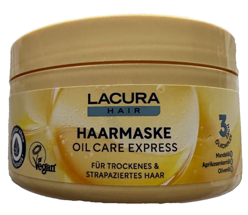LACURA Hair Haarmaske Oil care express, 3fach Ölkomplex, Vegan, neu&ovp - Afbeelding 4 van 4