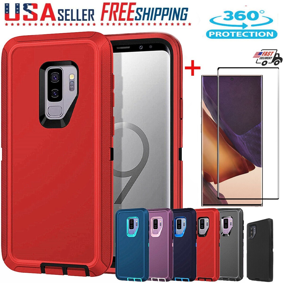 Galaxy S9 Ultra Case S9 Heavy Duty Case Nillkin Bumper Leather