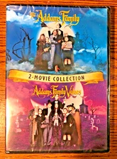 The Addams Family 2-Movie Collection DVD 1991 1993 90's Adams Family Values Set