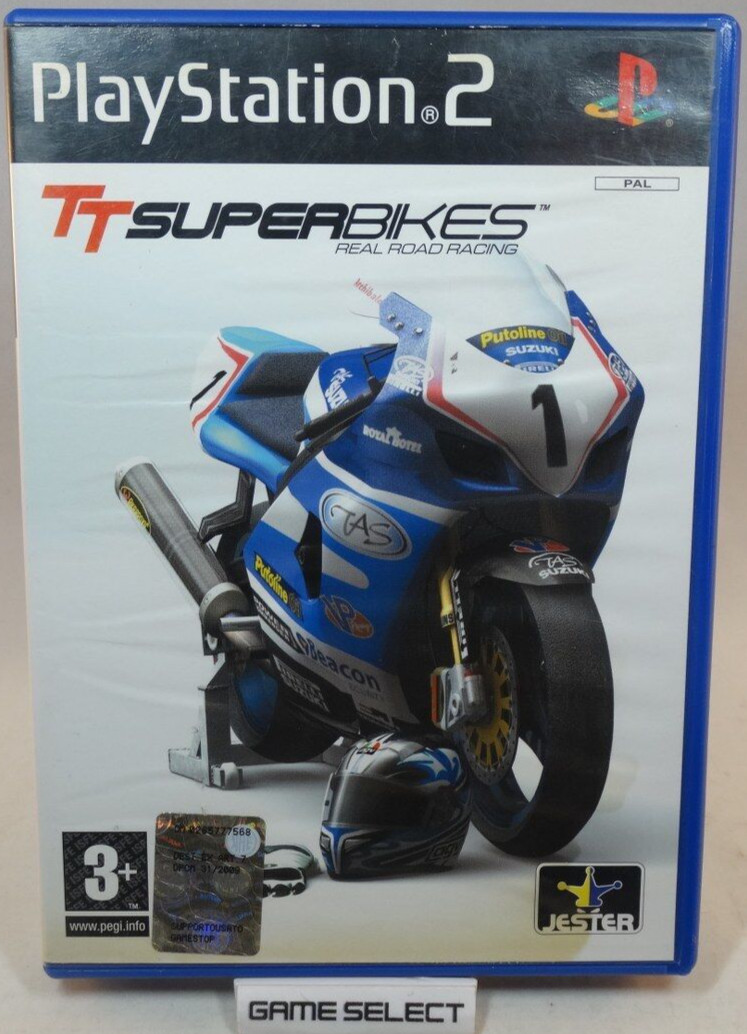 TT SUPERBIKES Sony PS2 PlayStation 2 PAL Jeu Original Complet