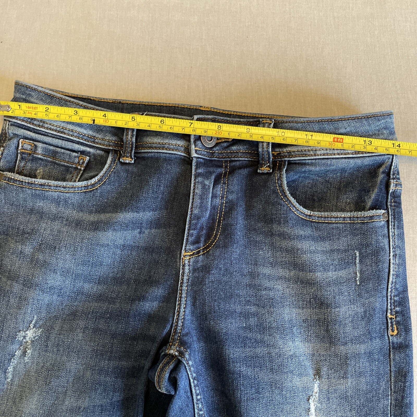 zara basic denim - image 9