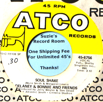 Delaney & Bonnie and Friends Soul Shake Funky Rock NM/EX #B 45 7