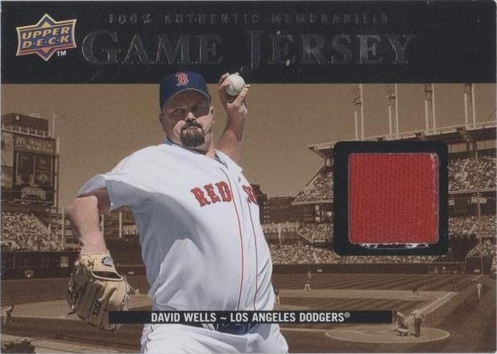 2008 Upper Deck - David Wells #99-DW - 1 of 1