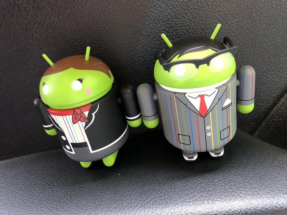 JUEGO DE FIGURAS ANDROID EXECUTIVE SUMMIT GOOGLE 2013 ULTRA RARO COLECCIONABLE ¡¡LEER!!! Foto 4 de 4
