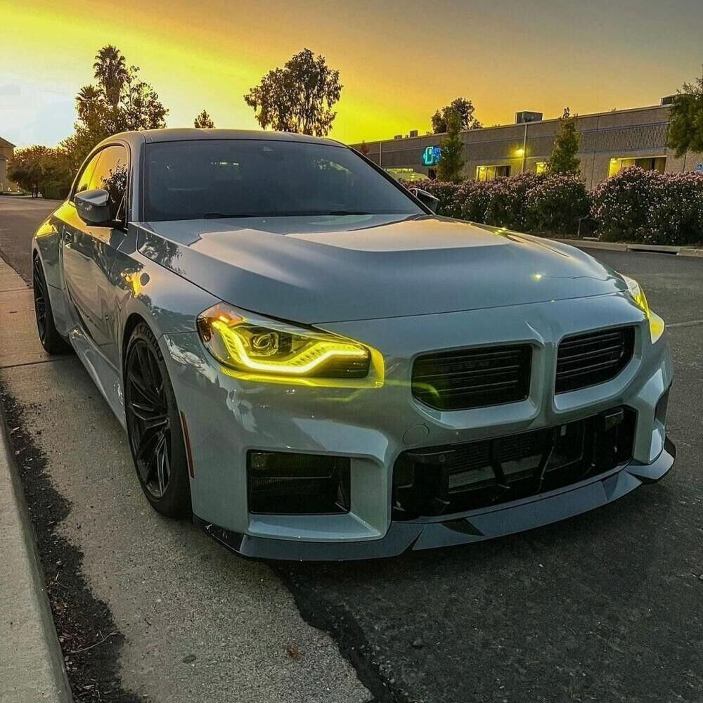 Yellow DRL For 2023 2024 BMW G87 G42 M2 M240I Daytime Running Light LED ...