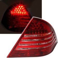 Satz Von Beleuchtung Hinten Led- IN Rot Und Weiß für Mercedes W203 Satz Von Beleuchtung Hinten Led- IN Rot Und Weiß für Mercedes W203
