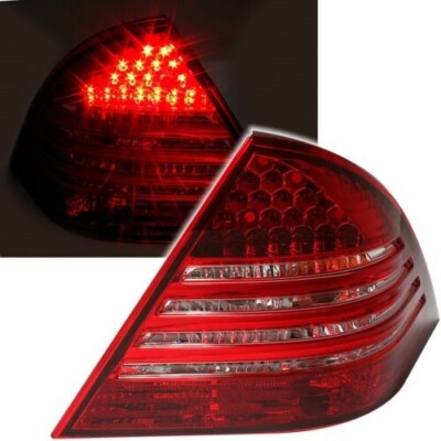 Kit Di Luci Posteriori Led - IN Rosso E Bianco per Mercedes W203