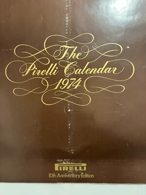 1974 large PIRELLI Calendar by Hans Feurer HOT Seychelles Fotos