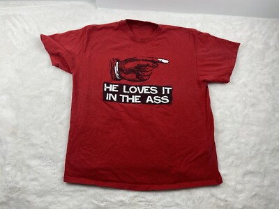 Spencer's Novelty Vintage Shirt Men's XL T Shirt He Loves It