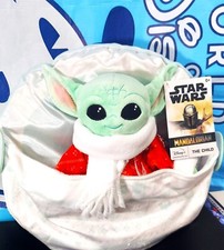 NEW Star Wars BABY YODA PLUSH DOLL TOY IN HOVER PRAM, DISNEY PARKS