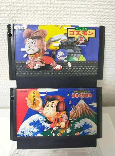 Fiche du jeu Ganbare Goemon! Karakuri Douchuu sur Nintendo NES - Le