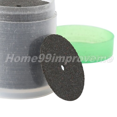 72Pc 24mm Cut Off Wheel Disc Blades & 10Pc 3.175mm Shaft Mandrel Kit Rotary Tool - Picture 5 of 9