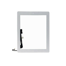 Aftermarket Digitizer without Home Button for iPad 3 / iPad 4 - White