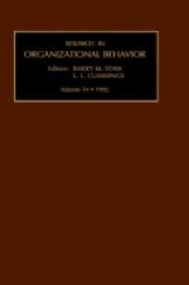Research in Organizational Behavior : An Annual Series of Analytical Essays a...