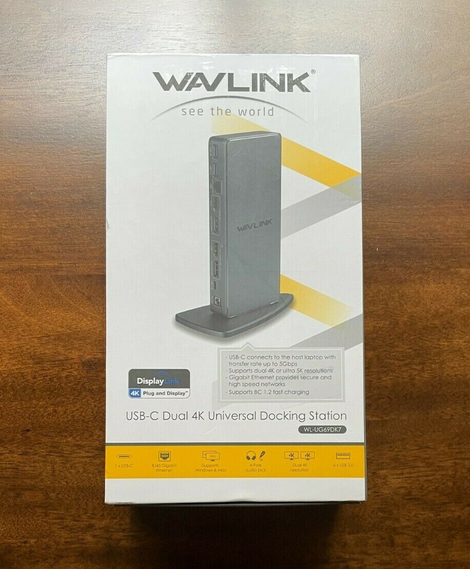 Wavlink Aluminum Dual 4k Usb3.0 