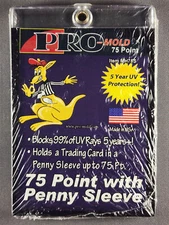 1x Pro Mold MH75S 1st Gen w/ Sleeve 75pt Magnetic Card Holder One Touch