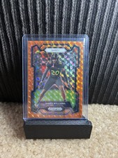 James Williams Rookie /39 #181 2024 Panini Prizm Draft Orange Finite Prizm Card . rookie card picture