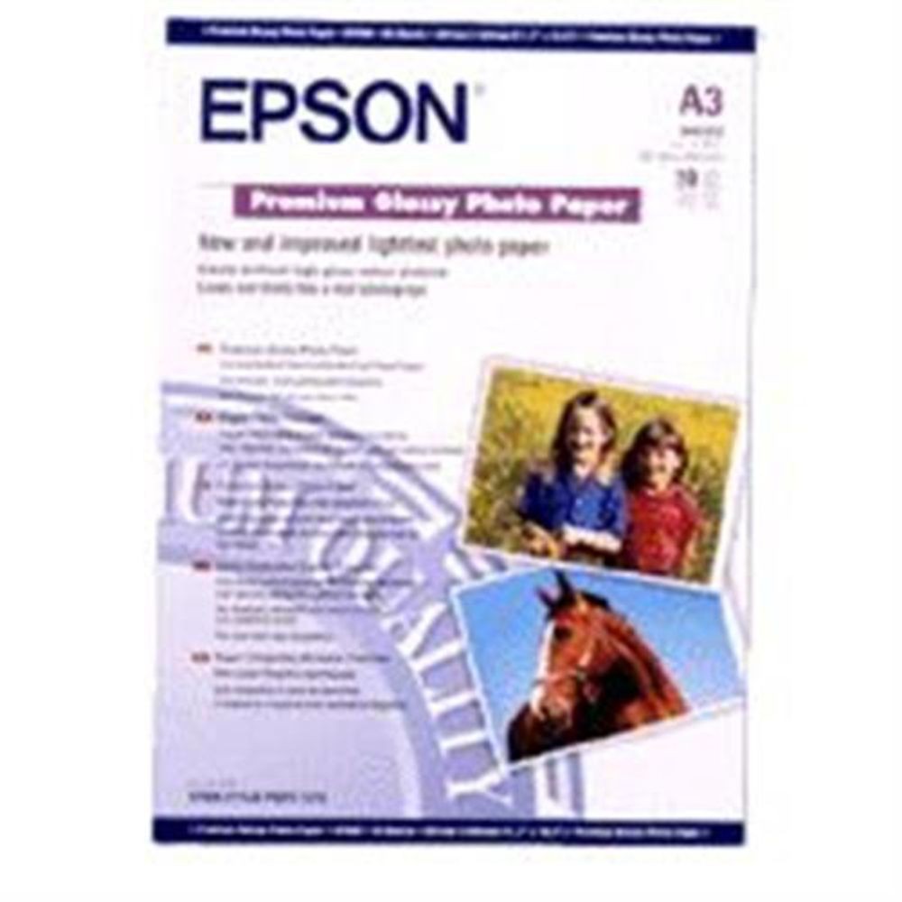 EPSON Fotopapier glossy premium A3 Fotopapier glaenzend C13S041315 9990₽