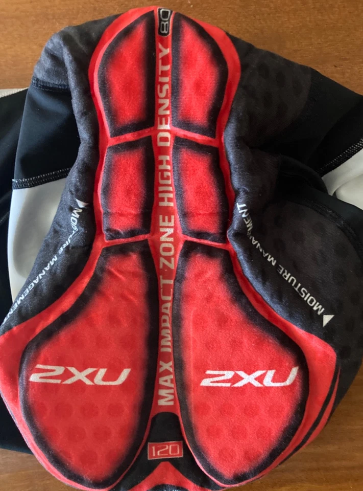 2XU Sport Beans Jelly Belly Padded Cycling Bib Shorts - X Compression - Image 4 of 4