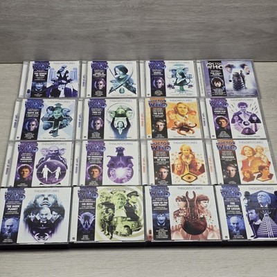 Doctor Who Big Finish Lost Stories Serie CD Box Sets Konvolut X 16 Selten Sammler