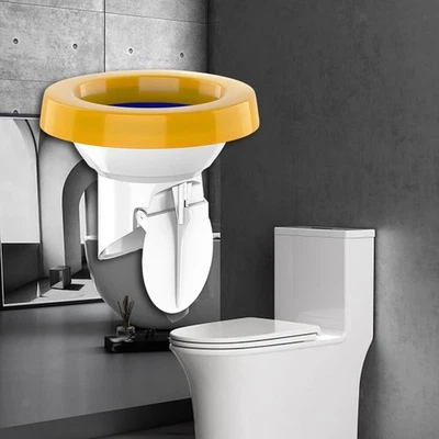 Toilet Flange Ring Easy Install Drain Back Preventer Toilet Pan Odor Prevent - Image 1 of 4