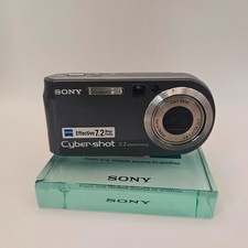 Sony Digital Camera Cybershot DSC-P200 7.2MP Grey Tested street photo