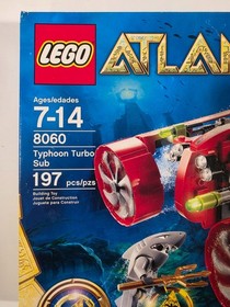 LEGO Atlantis 8060 Typhoon Turbo Sub &ndash; NEW Sealed in Box (NISB)