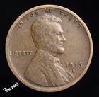 🇺🇸  1916-D Lincoln Wheat Cent Penny EF-AU Details.  Actual Coin Pictured