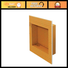 Waterproof Shower Niche, Ready-to-Tile, Easy Install, 12" x 6", KERDI-BOARD Comp
