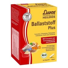 Luvos Heilerde Bio Ballaststoff Plus Kapseln, 60 St PZN 13780778