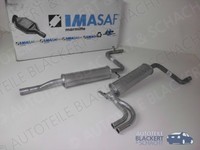 Imasaf Auspuff Mitteltopf+Endtopf für Alfa Alfasud Ti+Sprint 1.5 1982-1984