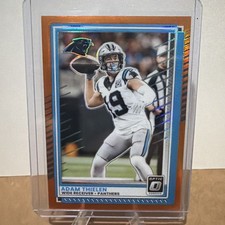 2025 Optic Adam Thielen Orange 243/249 Carolina Panthers No.173