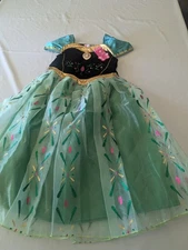 Girls Frozen Ana Dress  Up Costume