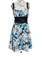 Vtg B Smart Dress Sz 10 Floral Y2K Babydoll Coquette Soft Girl 90s Romantic Chic