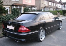Kofferraumspoiler für Mercedes W220 S-Klasse 98-05 Heckspoiler GRUNDIERT- Tuning Kofferraumspoiler für Mercedes W220 S-Klasse 98-05 Heckspoiler GRUNDIERT- Tuning